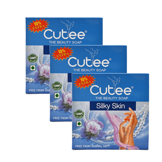 Cutee Silky Skin The Beauty Soap - 100g (Pack Of 3)