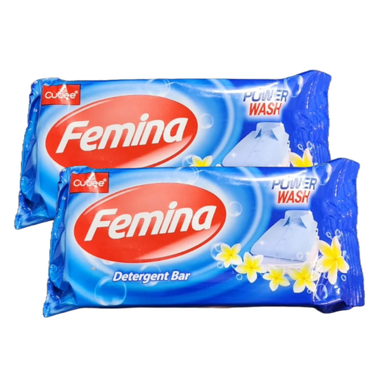 Cutee Femina Detergent Bar Power Wash - 175g (Pack Of 2)