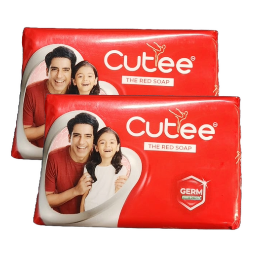 Cutee The Red Germ Protection Soap - Pack Of 2 (125g)