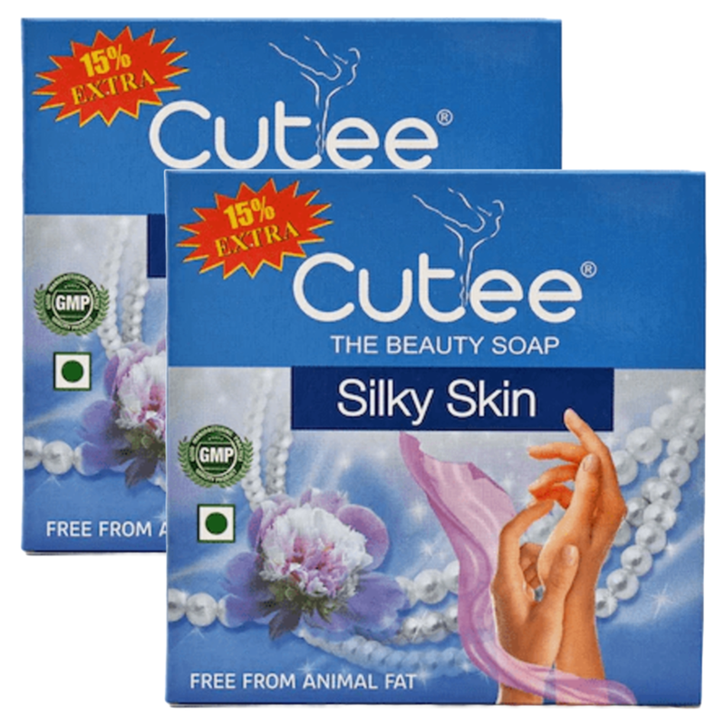 Cutee Silky Skin The Beauty Soap - 100g (Pack Of 2)