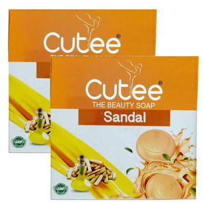 Cutee Sandal The Beauty Soap - 100g (Pack Of 2)