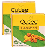 Cutee Haldi Manjal The Beauty Soap - 100g (Pack Of 2)