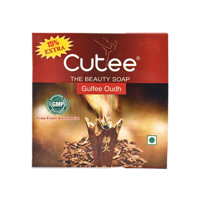 Cutee The Beauty Gulfee Oudh Soap - Pack Of 1 (100g)