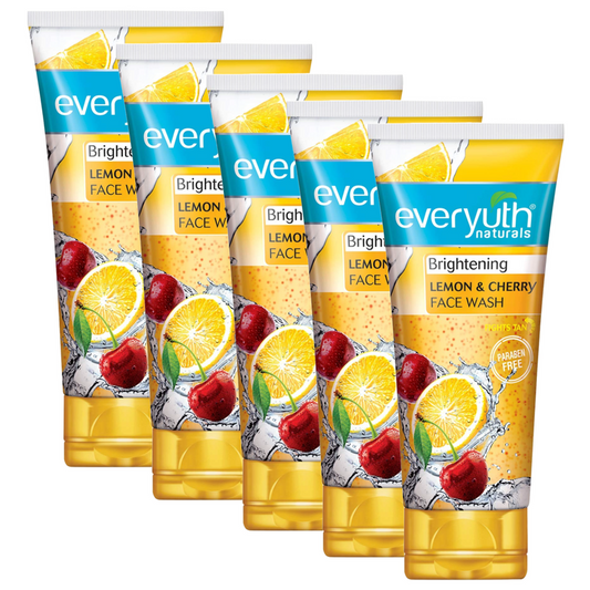 Everyuth Naturals Lemon Face Wash, 50 g - Pack Of 5