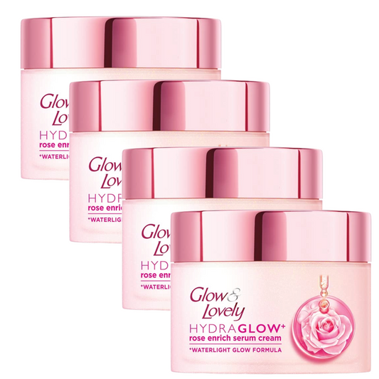 Glow & Lovely Hydra Glow Face Cream 25 g - Pack of 4