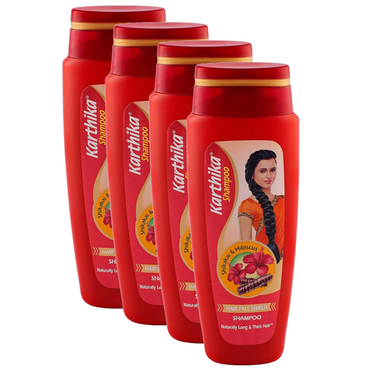 Karthika Hair fall Shield Shampoo 175ml - Pack Of 4