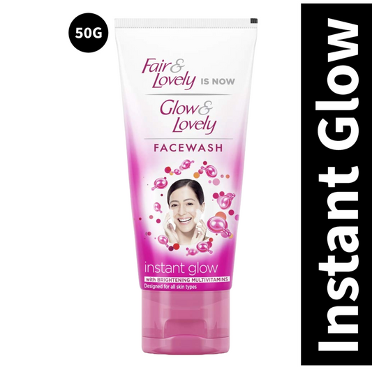 Fair & Lovely Face Wash Insta Glow Fairness - 50g