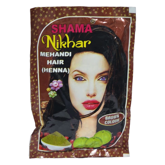 Shama Nikhar Brown Coloured Hair Mehandi For Unisex - Pack Of 1 (45g)