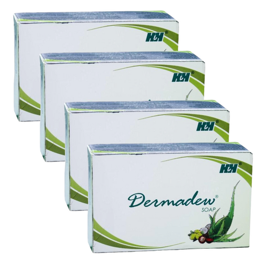 Dermadew Skin Moisturising Soap - 75g (Pack Of 4)