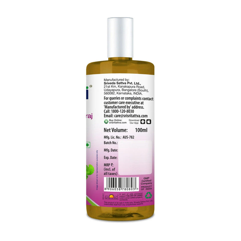 Brahmi Bhringaraj Taila Sri Sri Tattva Hair Oil - 100ml