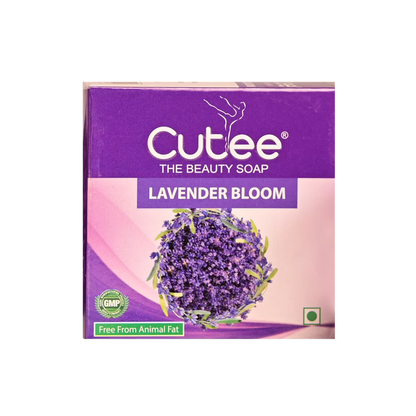 Cutee The Beauty Lavender Bloom Soap - Pack Of 1 (100g)