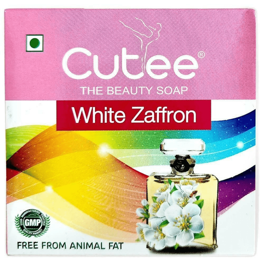 Cutee The Beauty Soap White Zaffron - 100gm