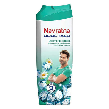 Navratna Active Deo Cool Talc - 50g